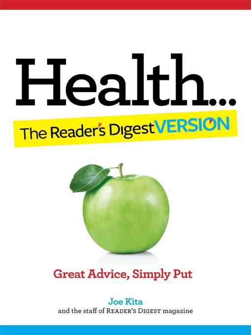 Title details for Health: The Reader's Digest Version by Editors of Reader's Digest - Wait list